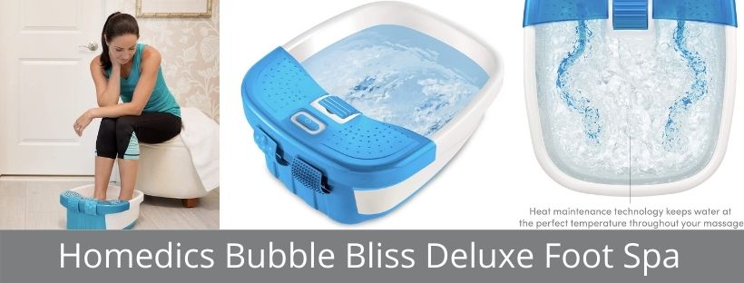 Homedics Bubble Bliss Deluxe Foot Spa