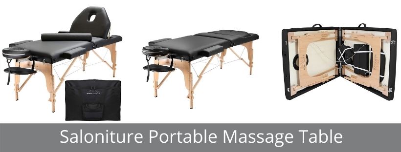 Saloniture Professional Portable Massage Table