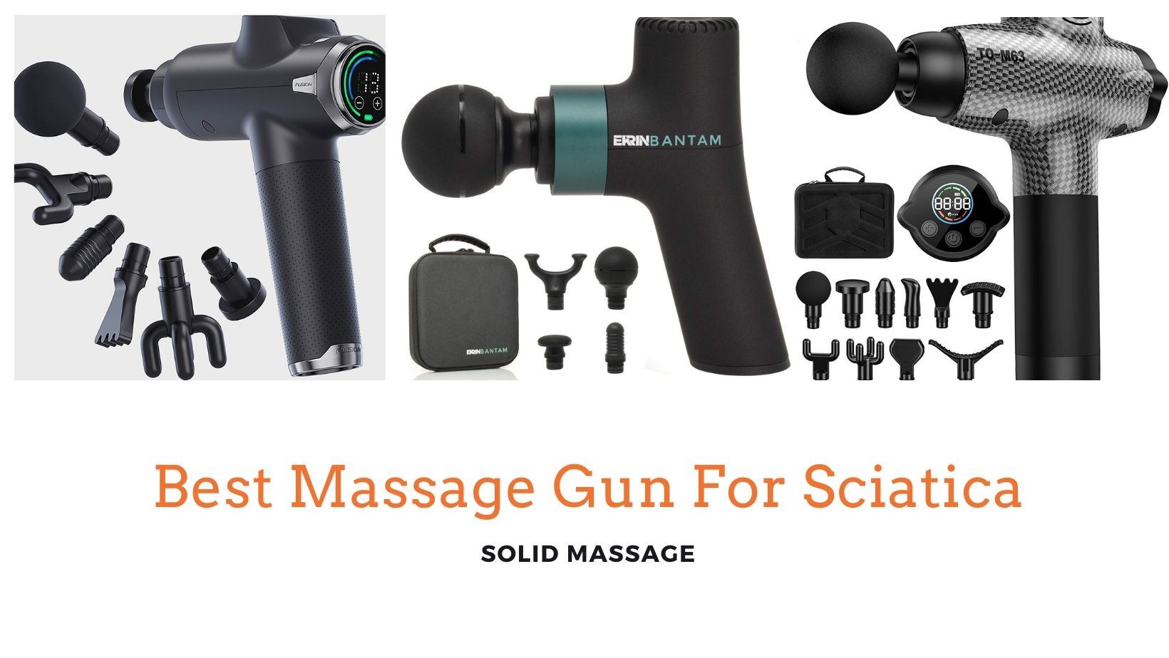 Best Massage Gun For Sciatica