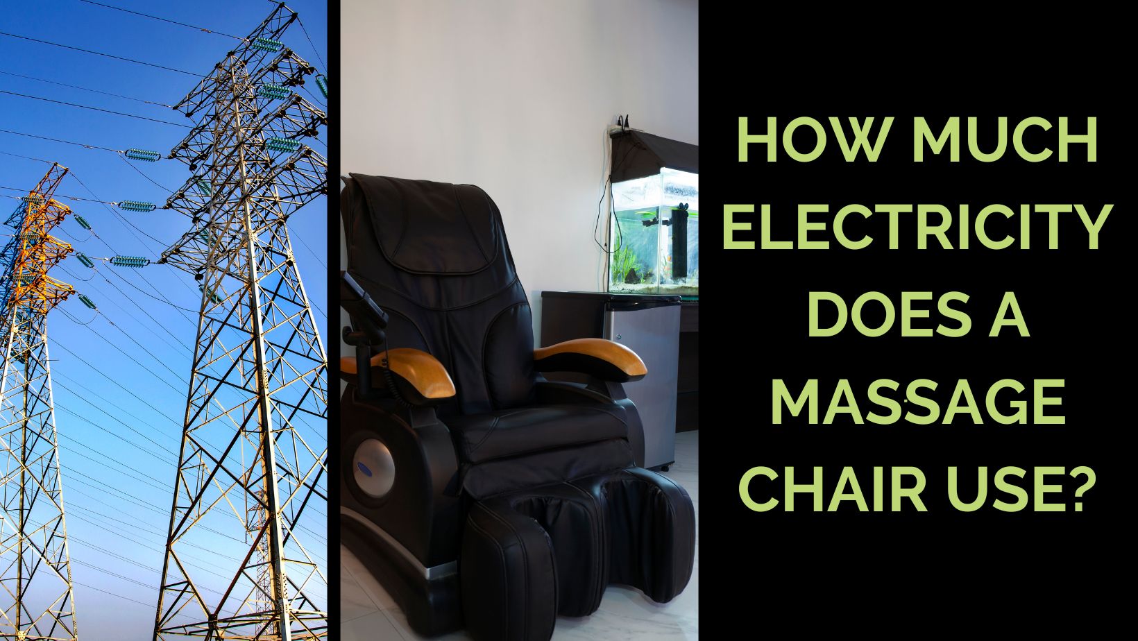 How Much Electricity Does A Massage Chair Use