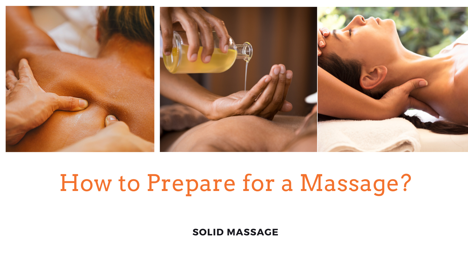 How to Prepare for a Massage