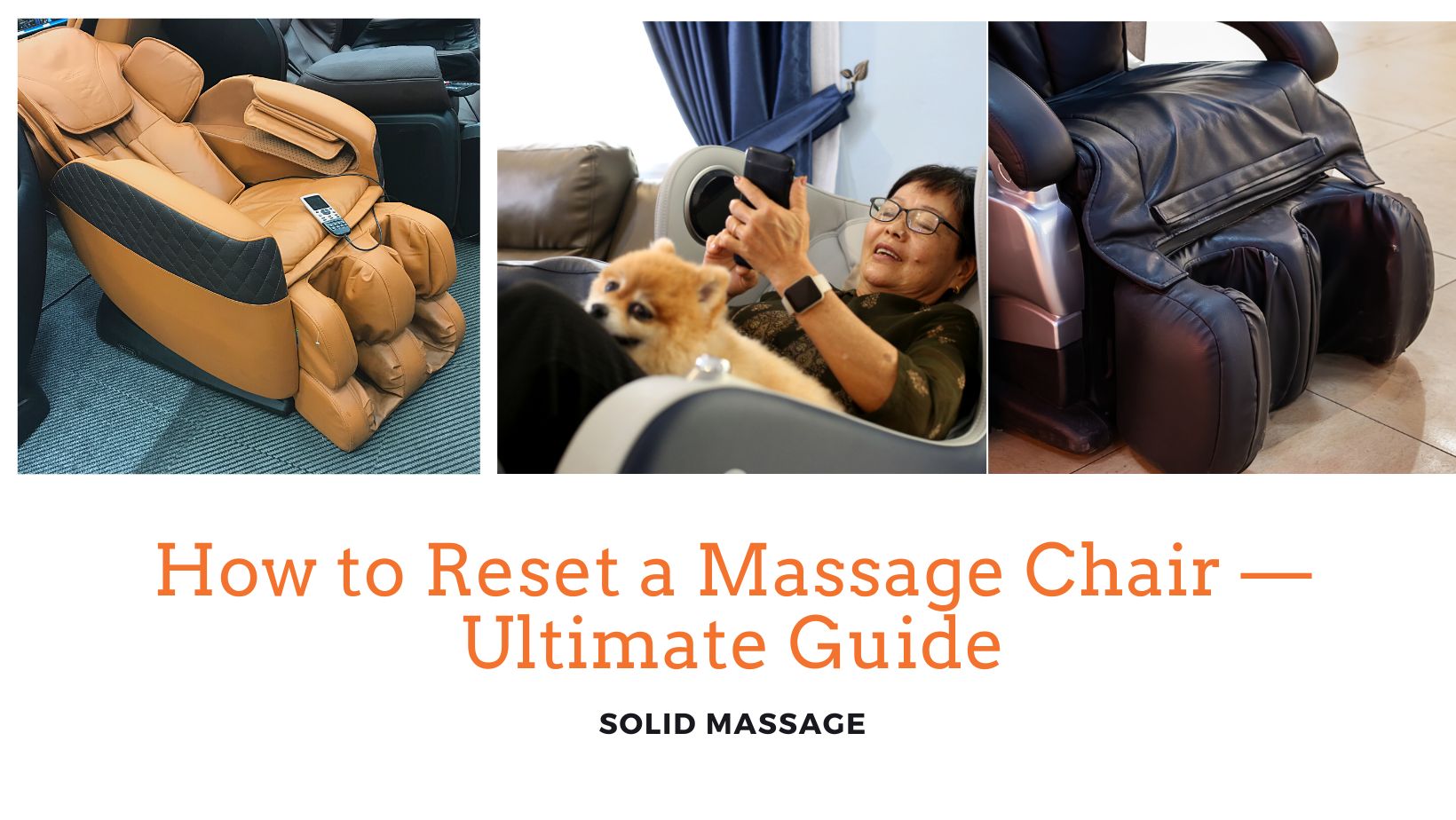 How to Reset a Massage Chair